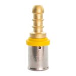 Pex Coupler To Hosetail Connector