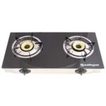 Safegas 2 burner Glass Top